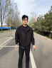 主意范（ZHUYIFAN）夹克男飞行员春秋cleanfit休闲整套立领棒球服外套短款工装冲锋衣 黑色夹克 XL 130-150斤 实拍图
