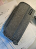 国誉（KOKUYO）HACO HACO学生多功能文具高颜值笔袋初中高中大容量铅笔袋分区多层收纳盒 深灰1个装 WSG-PC143NDM 实拍图