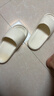 俞兆林（YUZHAOLIN）洞洞鞋男女情侣沙滩鞋厚底增高凉拖鞋外穿 YU918 白色 实拍图