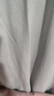罗蒙（ROMON）纯色商务职业正装男士白衬衫工装男装短袖衬衣男CS72白色3XL 实拍图