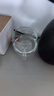 茗愿玻璃花茶杯办公水杯耐高温防炸裂家用喝水透明带把手圆滑玻璃杯 【玻璃杯】400ml 实拍图