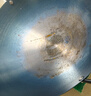 荣事达（Royalstar）双耳圆底大铁锅章丘手工锻打无涂层炒锅不粘商用炒菜锅燃气灶36cm 实拍图