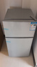 新飞冰箱小型租房用 一级能效冷 藏冷冻两用1-2人家用小冰箱 出租房双门电冰箱办公室两门 26年旗舰 76A一级能效【带净味盒】银 实拍图