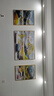诗六艺家饰客厅装饰画现代简约大气晶瓷墙壁壁画轻奢高级感沙发背景墙挂画 家和富贵-2（铝合金外框） 左右50*70中间100*70cm 晶瓷画 实拍图