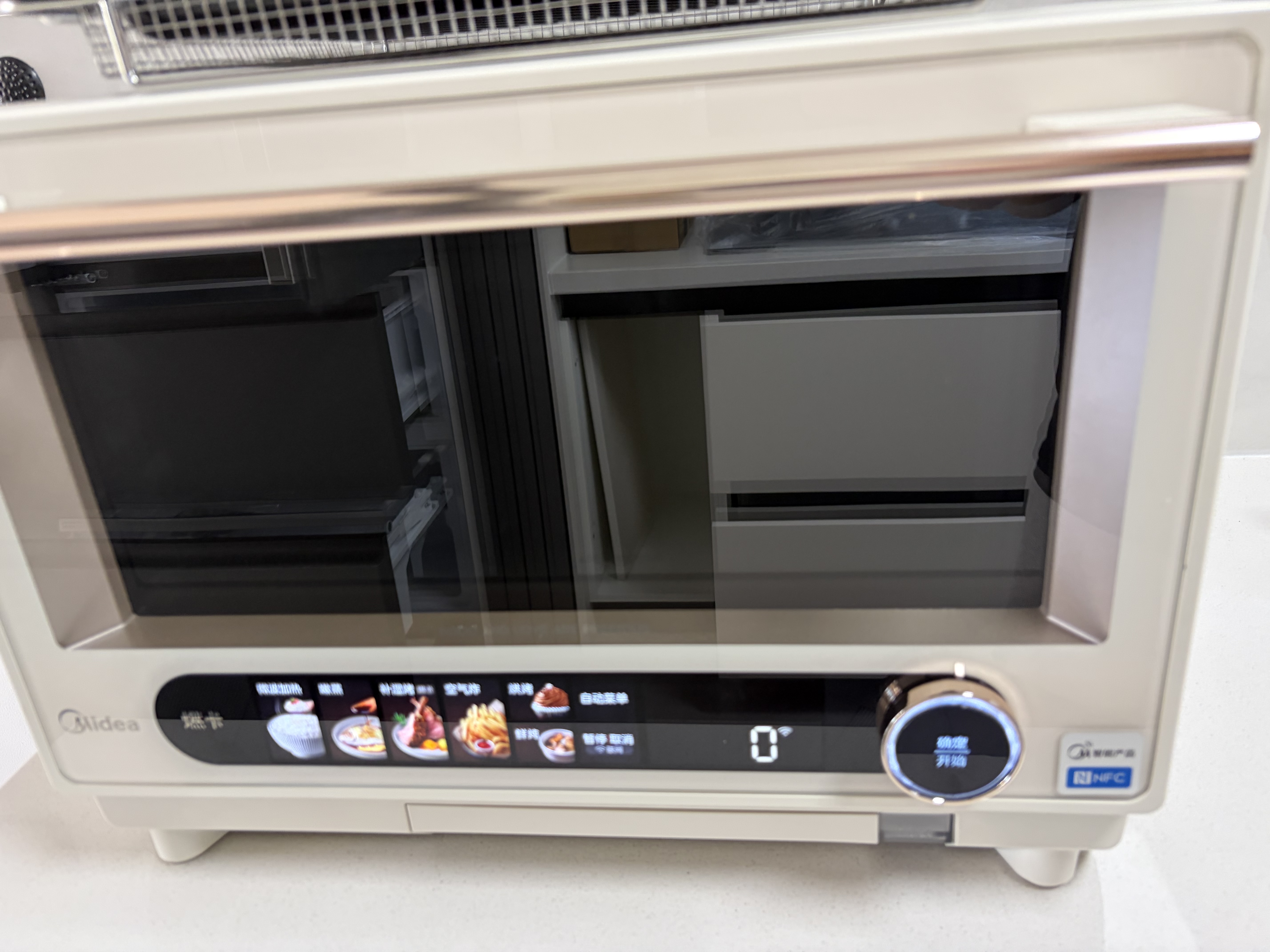 美的（Midea）寻味pro2.0微蒸烤炸炖一体机家用台嵌入式平板微波炉空气炸蒸烤箱陶瓷内胆G3E Pro(支持鸿蒙智联) 实拍图
