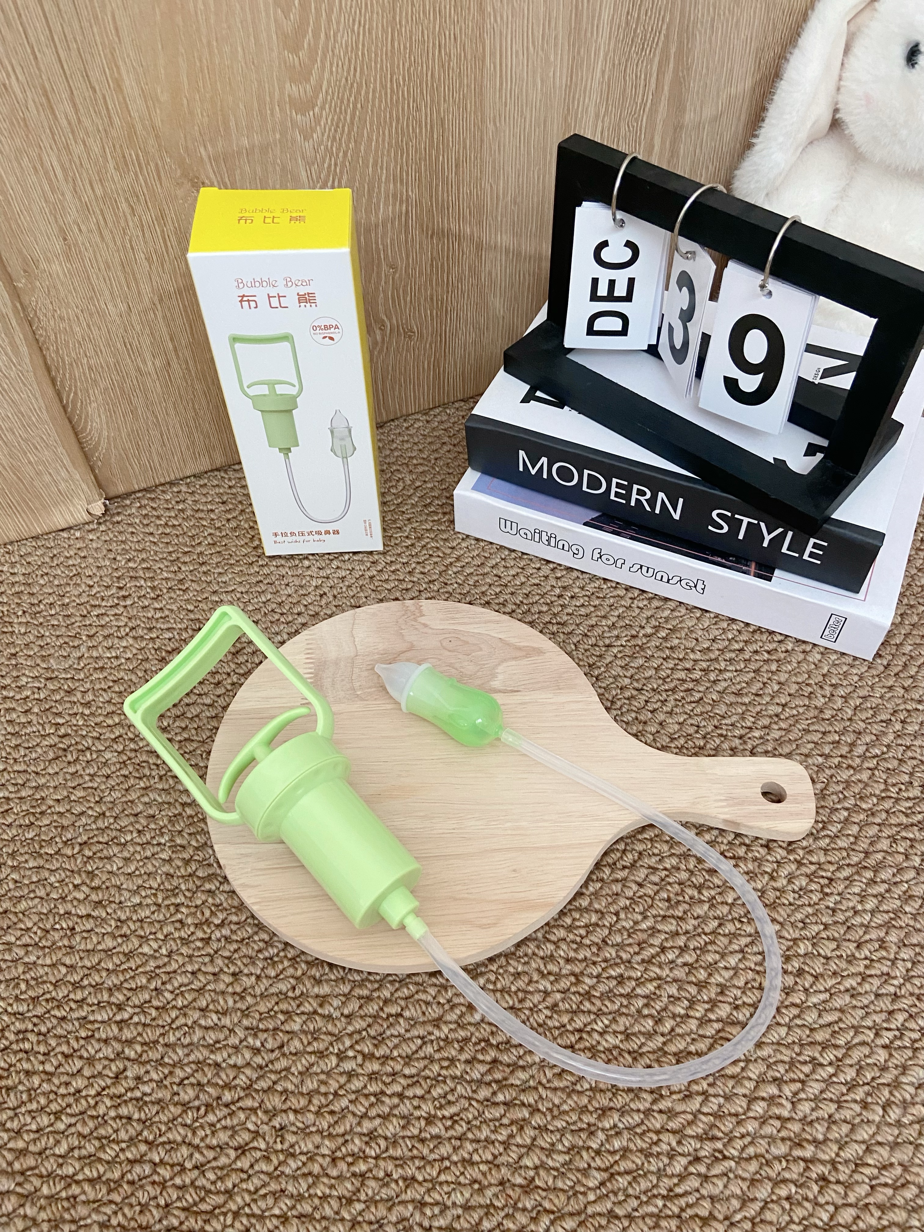 布比熊 BUBBLE BEAR负压吸鼻器新生儿专用鼻涕清理器小月龄儿童宝宝鼻屎口吸式洗鼻器 实拍图
