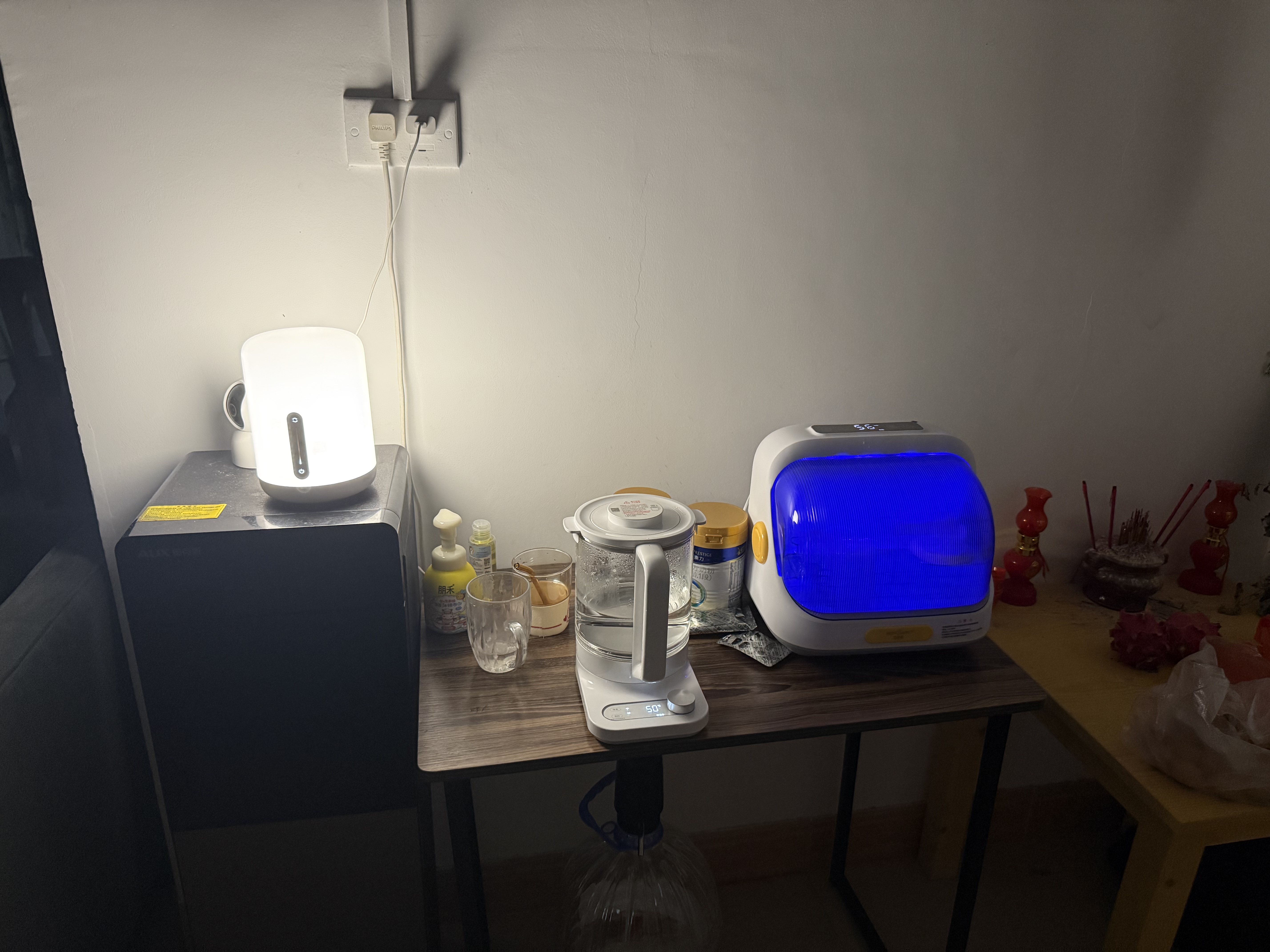 贝因美（Beingmate）奶瓶消毒器带烘干紫外线消毒柜 母婴儿多功能无汞灯珠消毒家用 实拍图