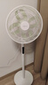 美的（Midea）【幸运草安睡1S】一级能效直流变频声控电风扇家用遥控卧室静音落地扇台式桌面抗菌大风力转页扇 实拍图