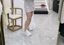 回力女鞋运动鞋女款2026秋季新款百搭休闲鞋轻便中考体侧专用跑步鞋女 白粉 37 实拍图