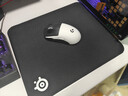 赛睿（SteelSeries）QcK Medium 游戏鼠标垫大号 鼠标垫游戏电竞 电竞fps顺滑鼠标垫 CSGO 无畏契约 M号 320*270*2mm 实拍图