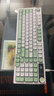 惠普（HP）K500F机械手感键盘 98配列多功能旋钮办公游戏台式电脑笔记本有线 键鼠套餐绿色 实拍图