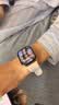 Apple/苹果 Watch S11 智能手表GPS款42毫米玫瑰金色铝金属表壳淡桃粉色运动型表带S/M MEUN4CH/B 实拍图