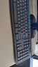 罗技（Logitech）MK275 键鼠套装 无线键鼠套装 办公键鼠套装 全尺寸 商务键鼠套装 带无线2.4G接收器 黑蓝色 实拍图