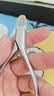 金达日美甲沟灰厚专用指甲刀不锈钢嵌甲钳指甲剪鹰嘴钳修脚工具斜口 实拍图