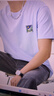 班尼路（Baleno）短袖t恤男220G重磅夏季潮流大码透气圆领上衣青少年宽松纯棉短t 实拍图