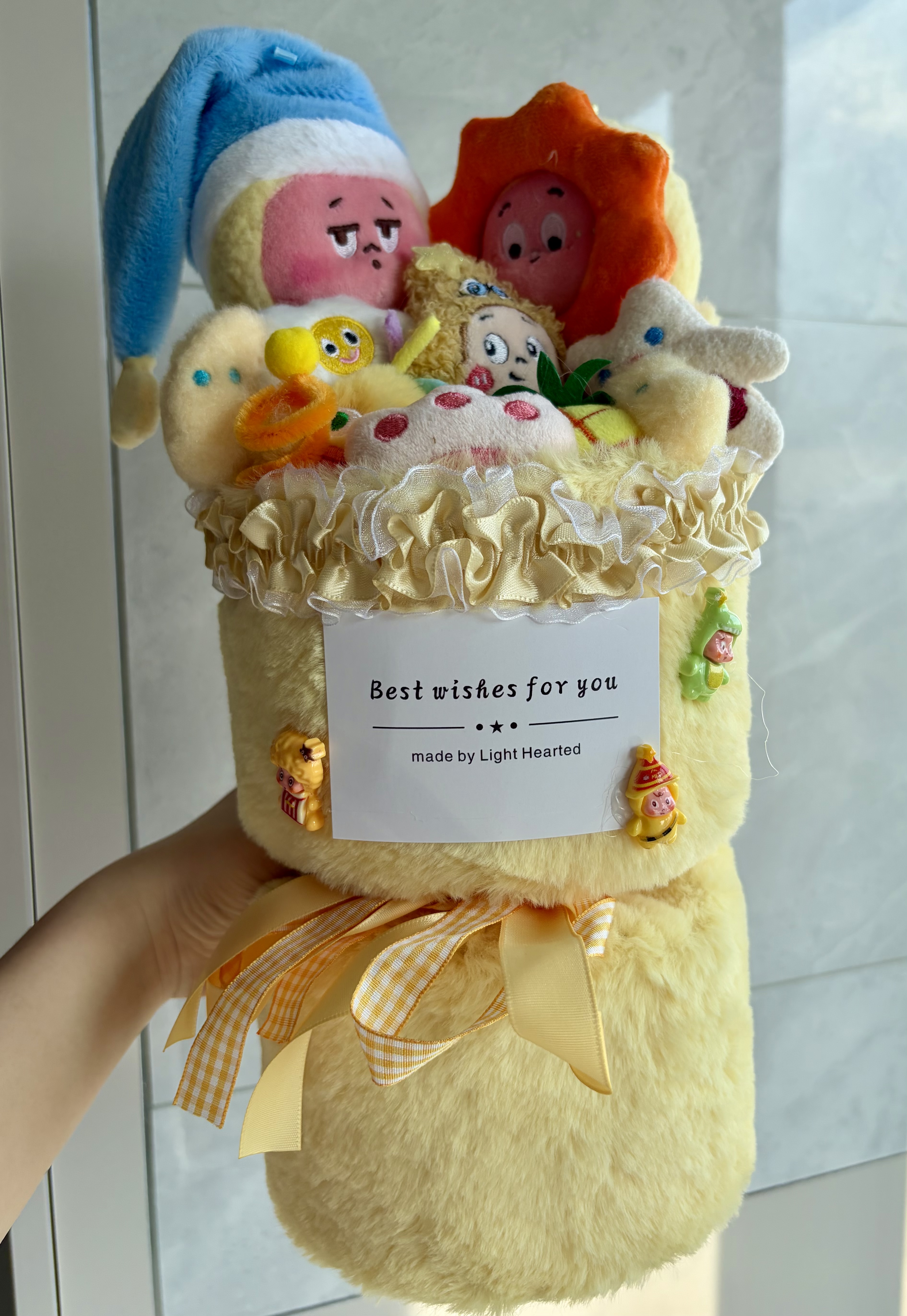 京东鲜花可爱星星公仔玩偶花束成品创意生日礼物女生送女友闺蜜儿童毕业 实拍图