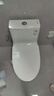 九牧（JOMOO）马桶 家用虹吸式马桶大冲力节水坐便器 防臭瞬冲 易洁抗菌马桶 行业爆款-升级无棱内壁11370-400坑 实拍图