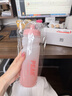 匹克骑行水壶自行车山地公路车骑行装备户外运动水杯750ML 粉白渐变 实拍图
