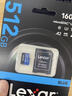 雷克沙（Lexar）512GB TF（MicroSD）存储卡 V30 A2 读160MB/s 游戏机平板行车监控录像内存卡 4K超清拍摄（BLUE） 实拍图