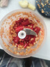 绞肉机小型打蒜器家用绞蒜切蒜器多功能辅食料理机电动蒜泥神器蒜蓉机自动切菜机压蒜器 宝蓝色- 0.26L （升级大电机） 实拍图