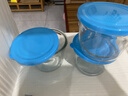 网红咸菜碗玻璃密封罐加厚酱菜盒冰箱保鲜罐小菜泡菜罐分装盒 两只随机装 2个 180ml 实拍图