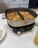 美的（Midea）电火锅鸳鸯锅电煮锅火锅专用锅分体式分控速沸多功能锅3分06秒电热锅6.5L多用途锅HGS303015 实拍图