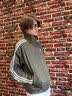adidas复古风休闲梭织立领夹克外套男女秋季阿迪达斯官方三叶草   岩层橄榄绿   2XL 实拍图