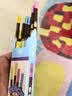 得力（deli）12支洞洞笔书写铅笔2B铅笔三角杆易抓握儿童矫姿铅笔学生练字笔HC838-2B学生开学文具 实拍图