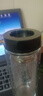 【京东物流配送】高硼硅双层玻璃杯大容量泡茶杯水杯子茶水分离杯 【活动】350ml1只 实拍图
