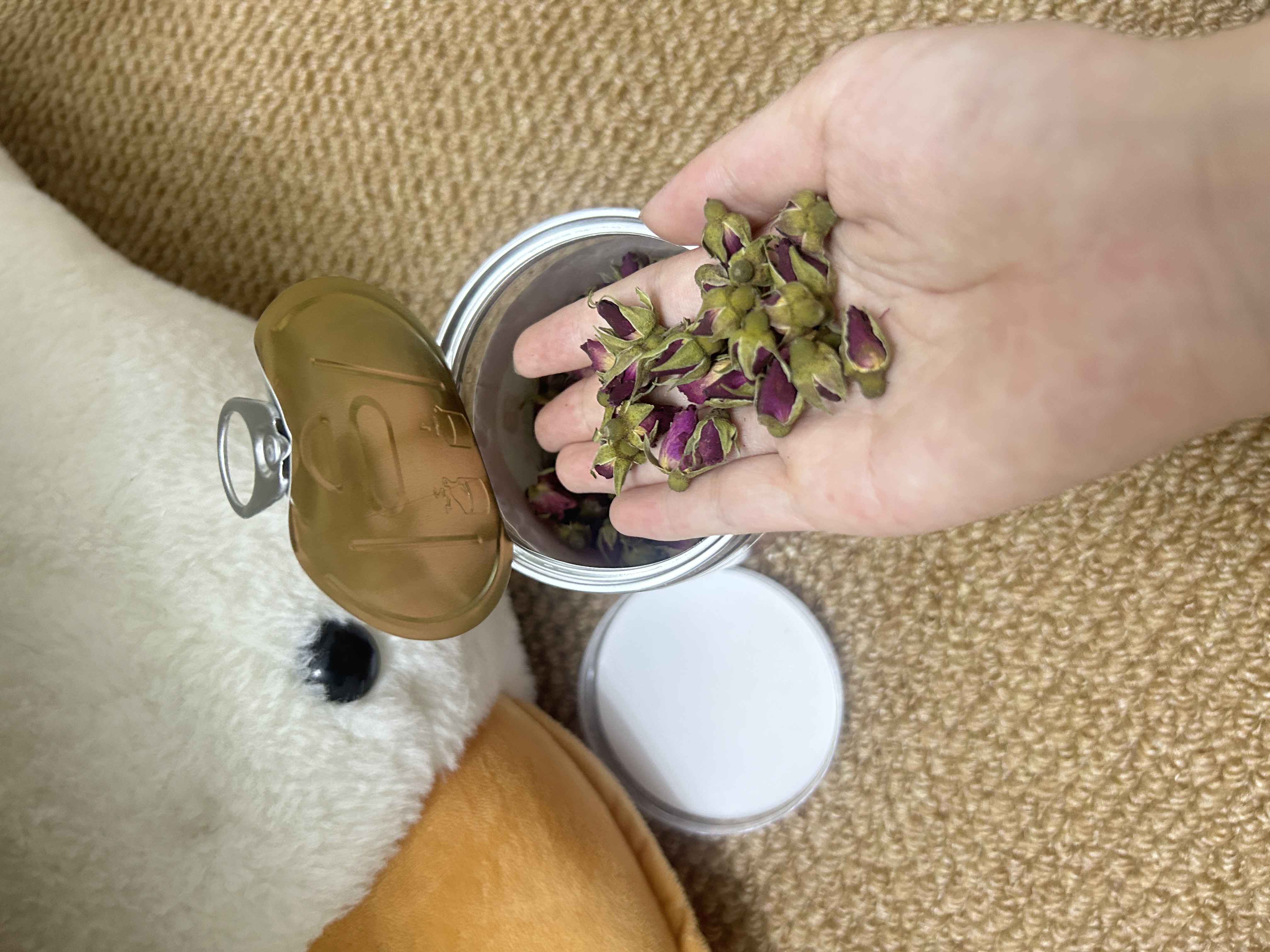 南京同仁堂玫瑰花茶平阴重瓣红玫瑰干大朵无硫胎玫瑰泡水养生花草茶端午80g 实拍图