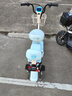 五星钻豹电动车2026新新国标电动自行车48V智能两轮成人男女式踏板电瓶车日常通勤代步车A40 源彩月光浅蓝/F奶昔白 48V12AH铅酸电池 实拍图