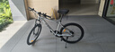 京东京造 XC350山地自行车铝合金禧玛诺21速油压碟刹成年人学生17寸时空银 实拍图