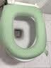 Jidaocook高发泡手提式马桶圈防水泡沫马桶垫四季通用可水洗冬季神器马桶套 纯色款【牛油果绿】 1个 (多买多折扣) 实拍图
