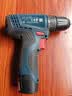 博世（BOSCH）锂电充电式电钻GSR120-LI家用充电钻螺丝刀起子机手电钻电动工具 进口12V双电【2.0ah】+附件 实拍图