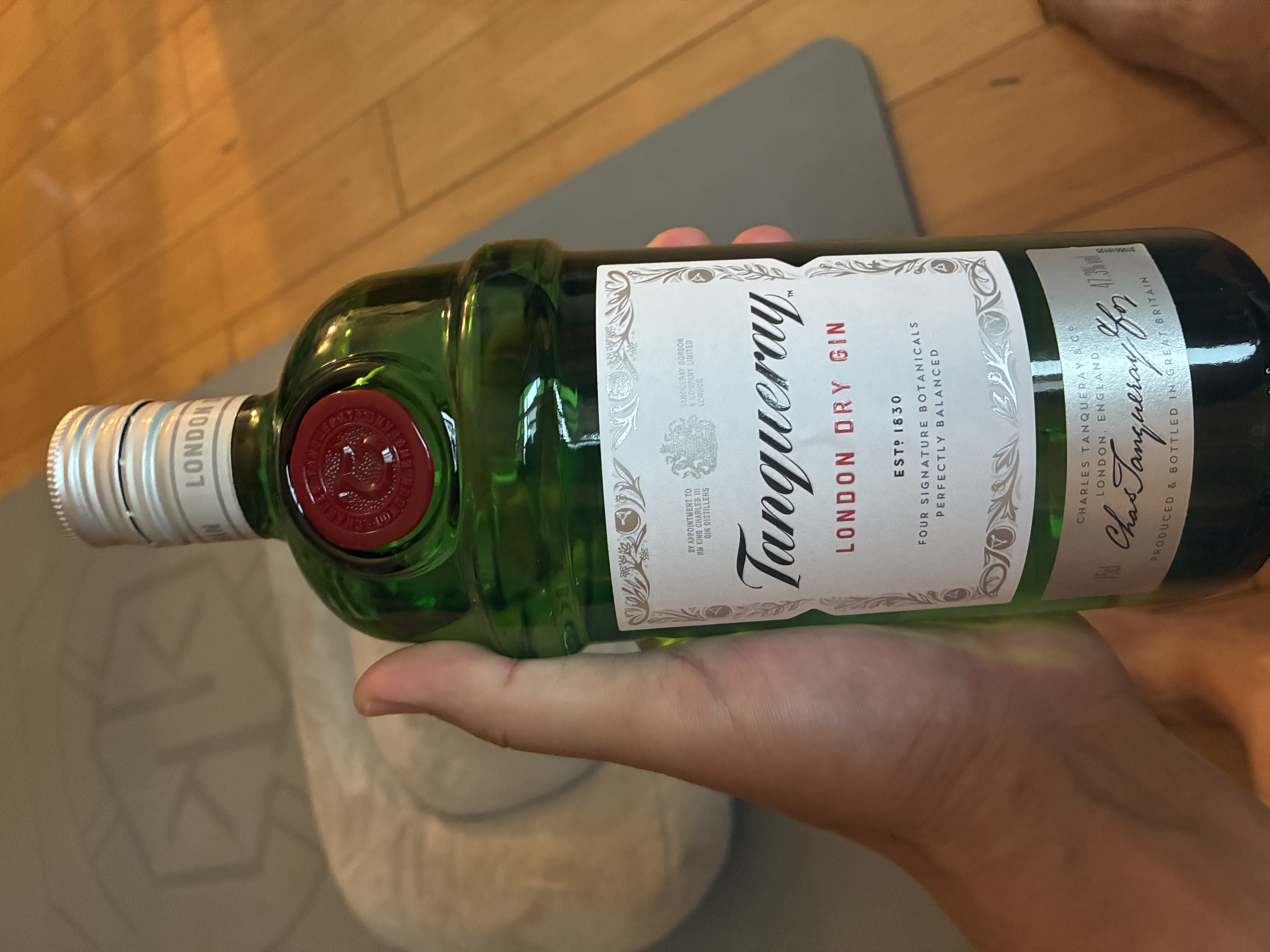 添加利品牌推荐 Tanqueray Gin添加利金酒琴酒伦敦干杜松子酒露酒洋酒 伦敦干味金酒 750mL 1瓶 实拍图