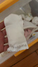 全棉时代儿童袜子7A抗菌婴幼儿宝宝纯棉透气中筒袜 黄白绿 12-14cm 实拍图