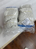 晟防手套劳保耐磨工作防滑棉加厚白棉纱棉线工地手套500蓝边20双 实拍图