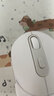 联想（Lenovo）小新M2蓝牙鼠标 无线鼠标轻音便携 类肤手感舒适办公鼠标 可充电长续航笔记本平板鼠标M2-BT白色 实拍图