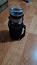 【送杯套】大容量加厚玻璃杯子便携杯茶水分离带杯套泡茶水杯 透明 1000ml吨吨桶 1只装 实拍图