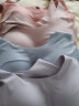 欧阳娜娜同款ubras云朵无尺码背心式可睡眠文胸 A-C杯女士内衣无钢圈胸罩舒适无痕飞机bra 柔灰紫（固定杯升级款） 经典版(100-130斤)A-C杯 实拍图