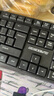 吉选（GESOBYTE）K139W无线键盘 安静低噪键盘 办公键盘 台式笔记本通用键盘 自带接收器即插即用 黑色 实拍图