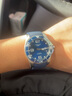 浪琴（LONGINES）【二手99新】浪琴康卡斯系列男表潜水运动防水系列自动机械男士腕表二手奢侈品腕表 【全套陶瓷圈】蓝盘胶带 L3.781.4.96.9 实拍图