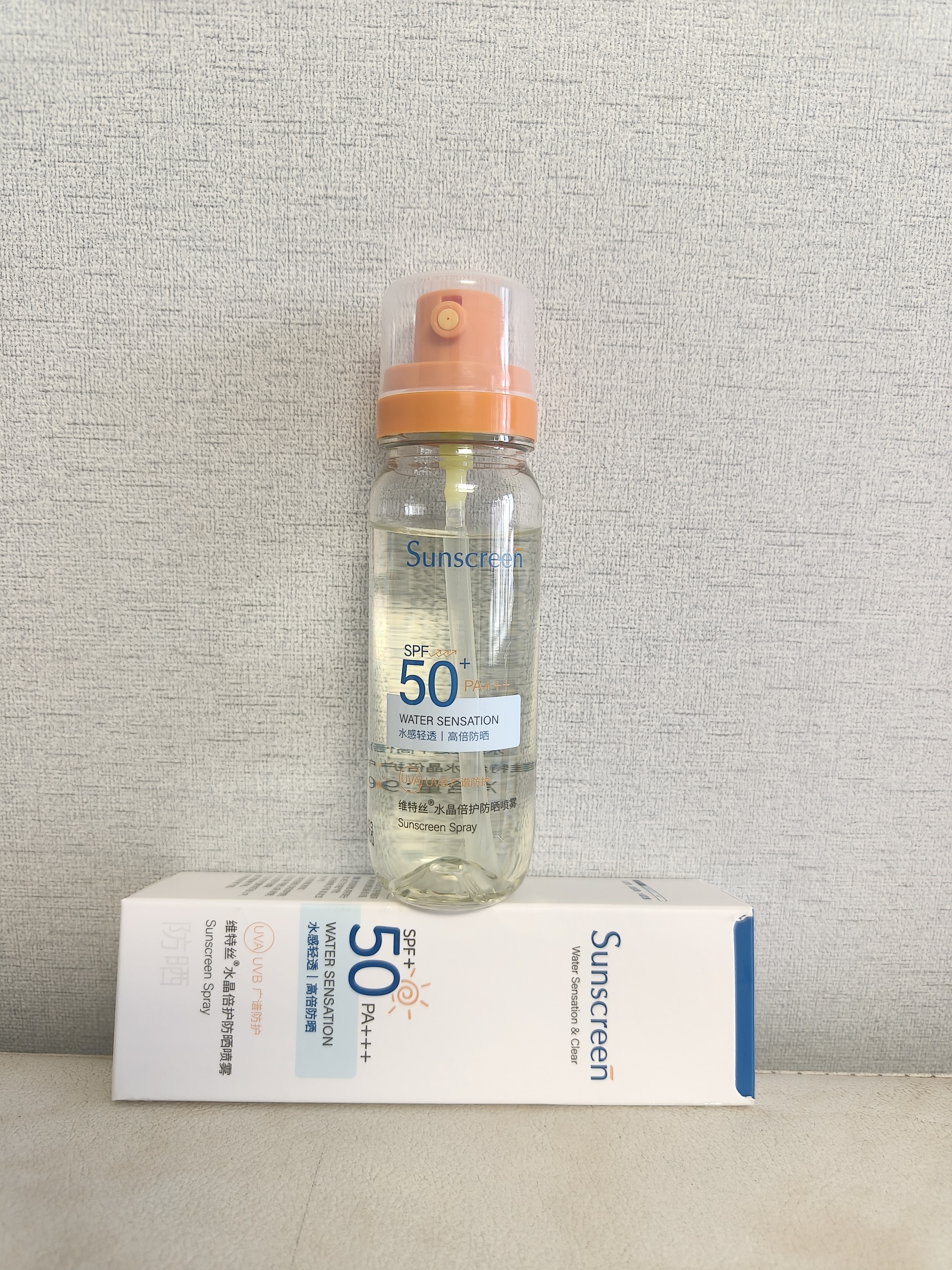 维特丝防晒喷雾霜男女高倍防水汗持久防紫外线儿童大人可上飞机排榜第一 实拍图