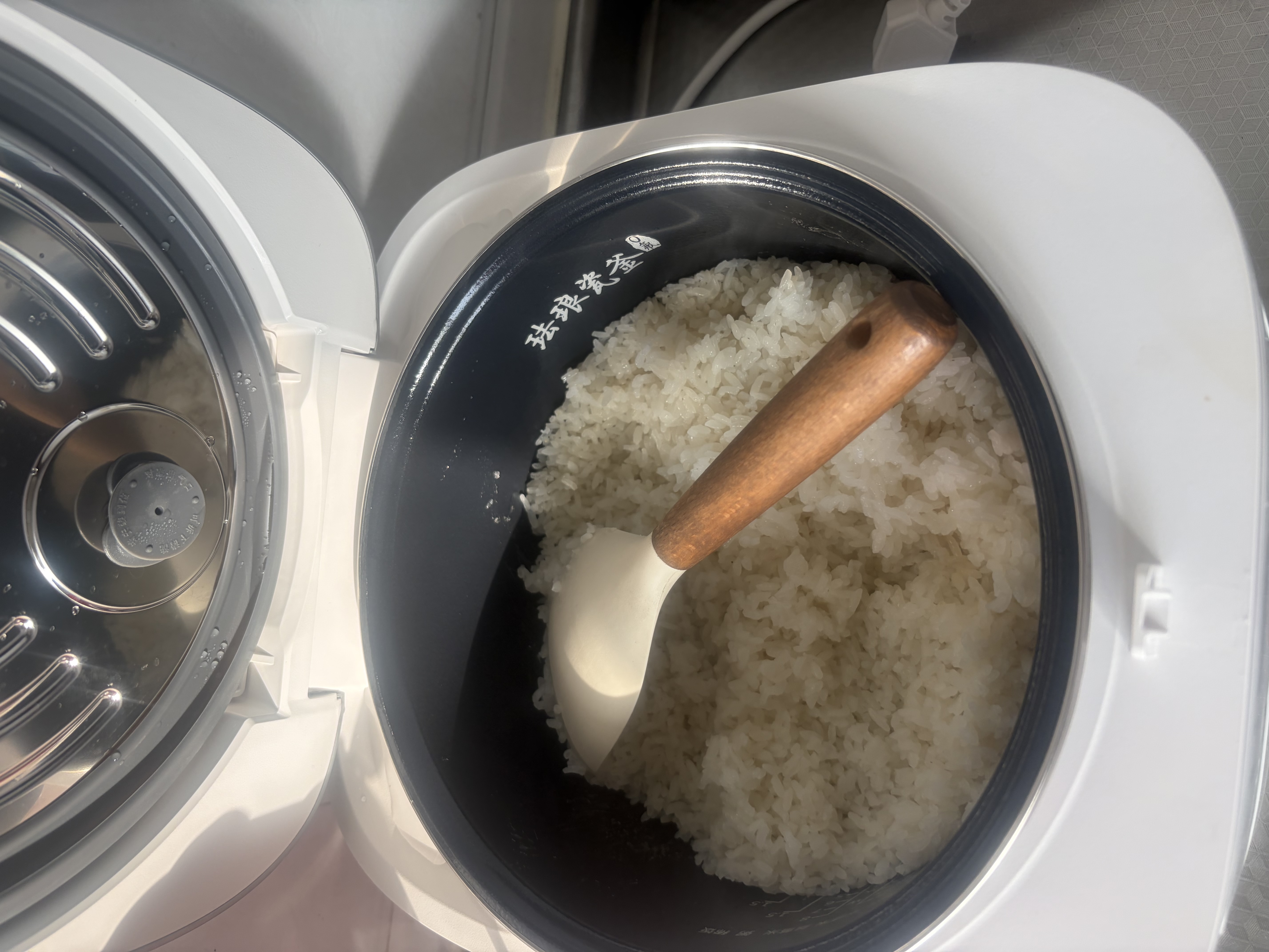 九阳（Joyoung）【0氟珐琅钛瓷】安心煲电饭煲4L含钛内胆电饭锅3-4人家用微压柴火饭4A好饭NTC智控多功能 F-40NF12 实拍图