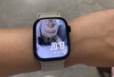 Apple/苹果 Watch S11 智能手表GPS款42毫米亮黑色铝金属表壳黑色运动型表带S/M MEU94CH/B 实拍图