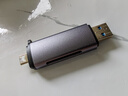 绿联USB/Type-C3.0高速读卡器 SD/TF双卡适用电脑平板手机大疆pocket4/3无人机/苹果17/16/运动相机 实拍图