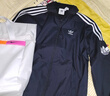 adidas宽松日常舒适运动夹克外套男女春季新款阿迪达斯官方三叶草   黑色（推荐选大一码)   S 实拍图