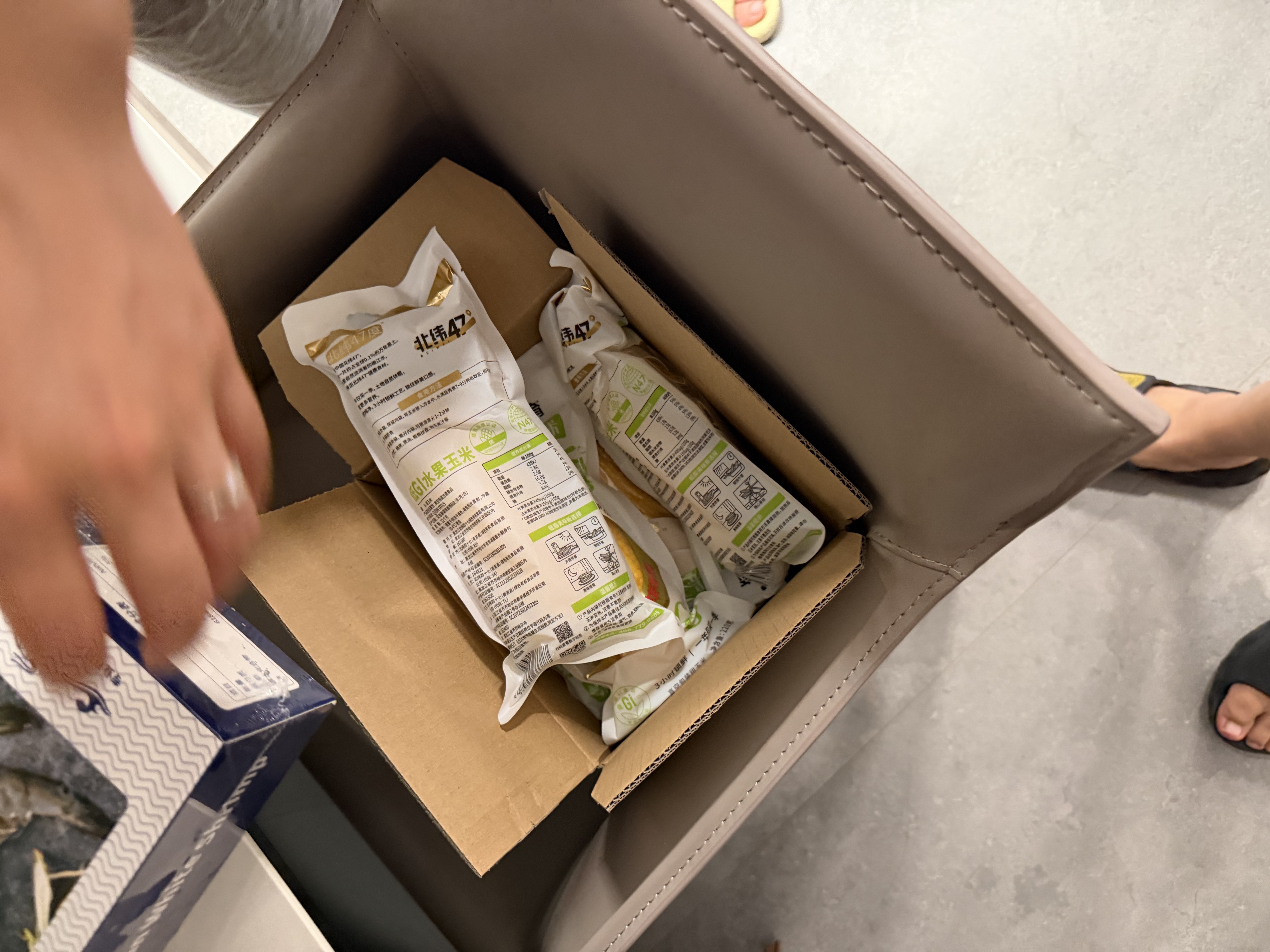北纬47度水果玉米2.64斤(220g*6根)开袋即食鲜甜玉米棒 低脂低GI 早餐苞米 实拍图