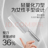 十八子作厨房刀具家用女士切菜刀斩切两用切片砍骨刀银致斩切刀SL2621-AB 实拍图