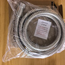 九牧（JOMOO）不锈钢上水头编织软管花洒软管耐热防爆淋浴软管1.5米H2BE2 实拍图